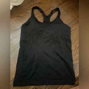 LULULEMON black ebb to street tank